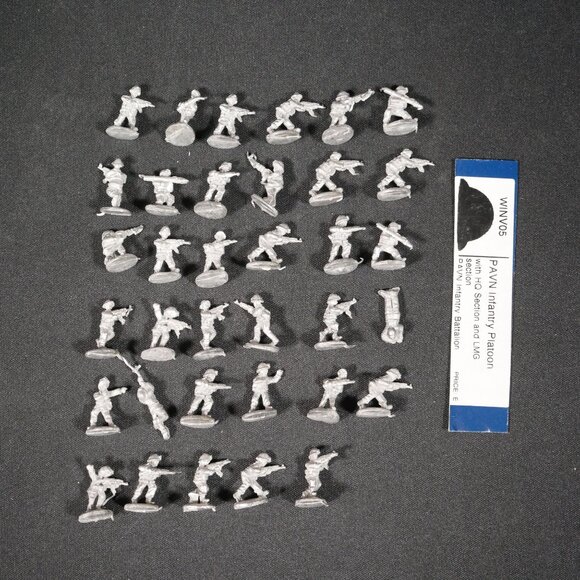 Flames of War Vietnam 15mm PAVN Infantry Platoon WINV05 lot 2 - Picture 1 of 6